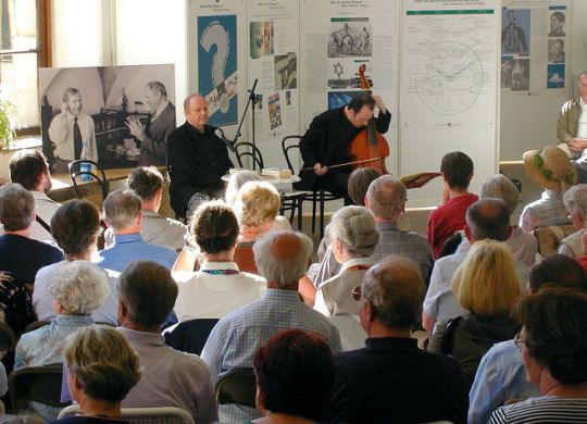 Lesung mit Václav Havel im Pillnitzer Schloss 