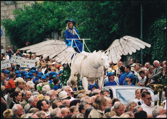 Pegasus zum Festumzug 