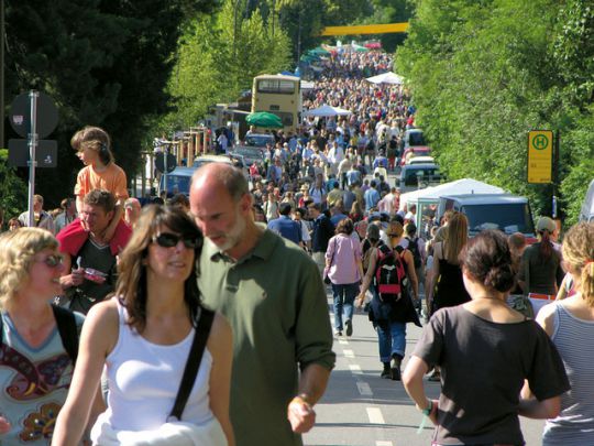 Die Festmeile: Die Pillnitzer Landstraße 