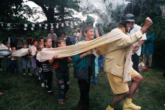 Bei jedem Elbhangfest kommen auch die Kinder auf ihre Kosten 