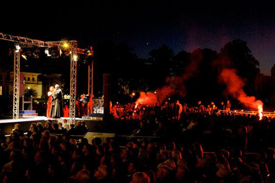 Das Abschlusskonzert am Pillnitzer Schloss 