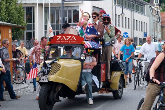 Auch diese netten Herren hatten ihren Auftritt zum Festumzug 