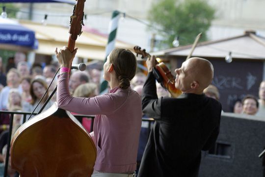 Eins der unzähligen Konzerte zum Elbhangfest 